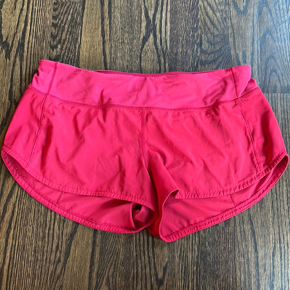 Lululemon Speed Up 2.5” Shorts Size 8
